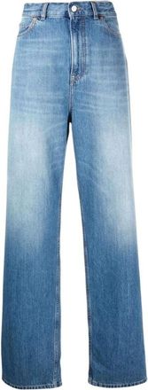 Valentino Dames, Jeans, Blauw, Maat: W26 Katoen