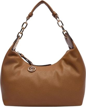 Liu Jo Faiza Schoudertas - Dames - Schoudertassen - Bruin - ONE Size - Su&egrave;de - Tassen