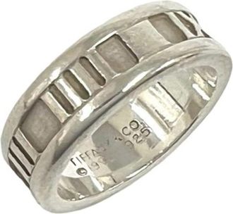 Tiffany & Co. Silver Silver 925 Band Ring (Pre-Owned)