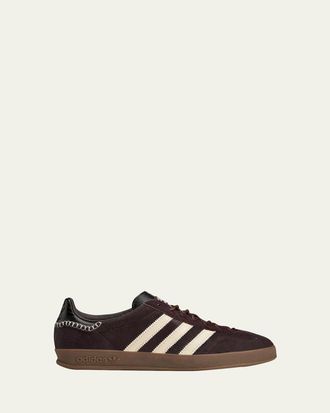 adidas x Wales Bonner Mens Gazelle Ponyhair Sneakers