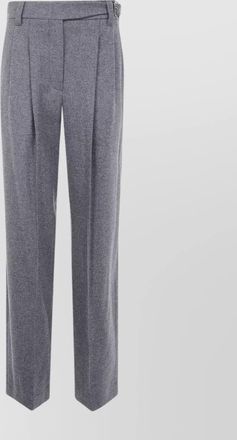 Brunello Cucinelli wide leg pants featuring pleated design