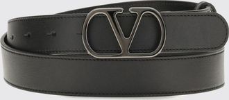 Valentino Garavani VLogo Signature Belt in Smooth Calfskin Leather