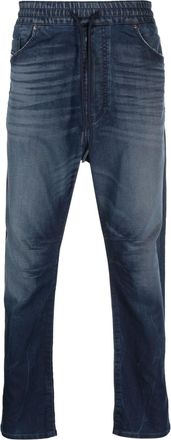 Diesel drop-crotch tapered jeans - men - Lyocell/Cotton/Spandex/Elastane - 28 - Blue