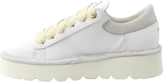 Panchic P003 Veterschoen - Dames - Sneakers - Wit - 40 EU - Leer - Schoenen