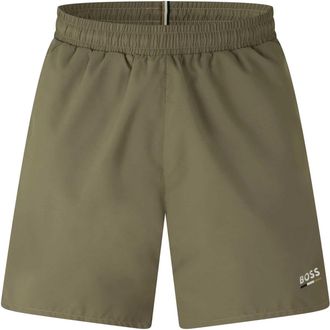 HUGO BOSS Zwembroek voor heren van Swordfish, model Regular (Bruin)