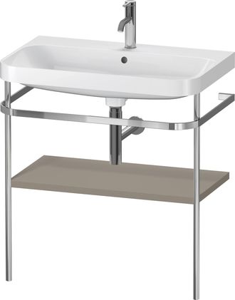 Duravit Set C-bonded Duravit Happy D.2 Plus Con Soporte Met&aacute;lico