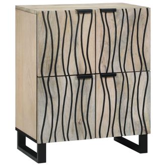 Berkfield Home Media Storage Cabinets & Racks with Storage with Door White & Black