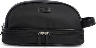 Original Penguin Drop Bottom Zip Top Dopp Kit in Black at Nordstrom Rack