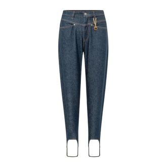 Stella McCartney Jeans, Dames, Blauw, W27, Stirrup Slim Jeans