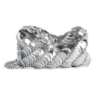 Paco Rabanne Shoulder Bags, female, Gray, Size: ONE SIZE Paco Night Bag