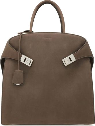 Ferragamo Borsa tote Hug - Marrone