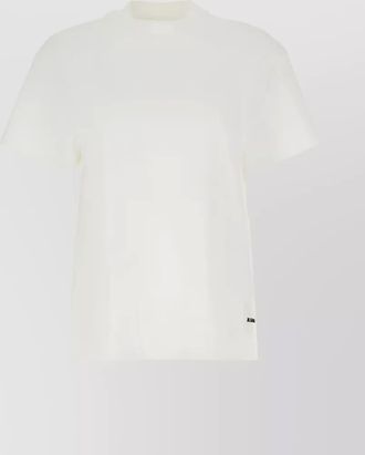 Jil Sander logo patch t-shirt trio