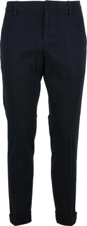 Dondup Gaubert Broeken - Heren - Chinos - Blauw - W31 - Katoen - Broeken