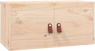 vidaXL Wall Cabinet 60x30x30 cm Solid Wood Pine Vidaxl