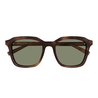 Saint Laurent Sunglasses Sl 457 008 Brown/Green Unisex
