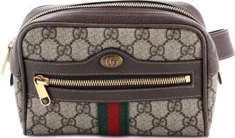 Gucci Ophidia GG Coated Canvas Small belt bag - Bruin