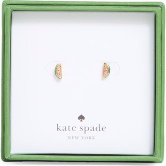 Kate Spade New York watermelon stud earrings in Pink Multi at Nordstrom Rack