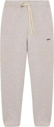 Autry Gem&ecirc;leerde katoenen sweatpants met trekkoord - Heren - Sweatpants - Grijs - M - Katoen - Broeken