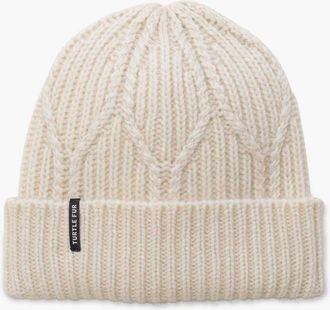 Turtle Fur Yak Wool Sully Beanie in White at Nordstrom