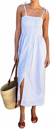 Emerson Fry Striped Santiago Sundress In Plein Air Stripe