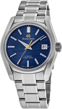 Grand Seiko Heritage Collection Four Seasons Edition Automatic Blue Dial Steel Mens Watch SBGH273G