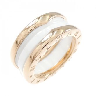 Bulgari B.Zero1 Pink Gold (18K) Ceramic Band Ring (Pre-Owned)