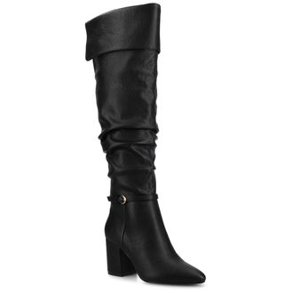 Journee Collection Womens Floretta Over-the-Knee Boots