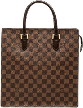 Louis Vuitton Pre-owned Venice Sac Plat - Dames - Vintage Shopper - Bruin - ONE Size - Leer - Vintage