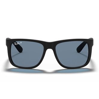 Ray-Ban Sunglasses Rb4165 622/2 V Justin Black/Blue Unisex Polarized
