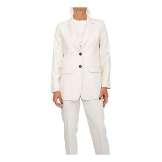Marella Blazers, female, White, XS, Giacca Emme