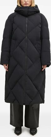 Kenzo Cappotto lungo Weave - Nero