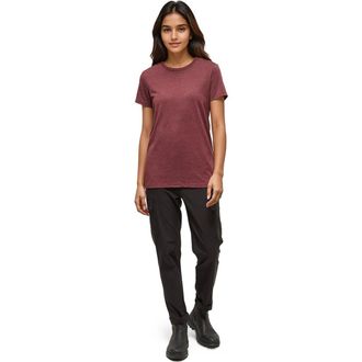 tentree Winslow T-Shirt in Deep Burgundy Heather at Nordstrom, Size X-Large