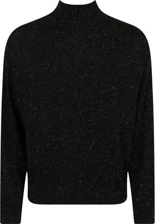 PESERICO Maglia Tricot - Knitwear - Mujer - Negro - S