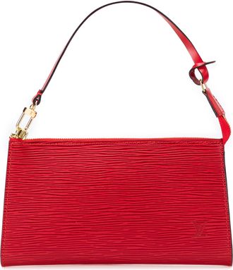Louis Vuitton Pre-owned Womens Pochette Epi Leather Shoulder Bag - Red - One Size