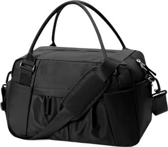 Generic Travel Bag 40x20x25 Cabin Carry-On, Luggage,Compatible For tote Weekenders & Overnight Stays Storage Duffle(Black-Small)