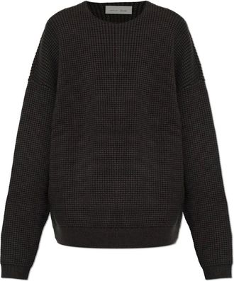 Fear of God Sweatshirt met ronde hals - Heren - Sweatshirts & Hoodies - Zwart - Maat: S