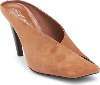 Jeffrey Campbell Hoof It Mule in Camel Suede Combo at Nordstrom, Size 8.5