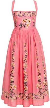 Agua Bendita Mielero Promesa Midi Dress in Multicolor at Nordstrom, Size Medium