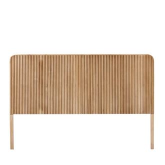 Klast Cabecero doble de madera natural 164 cm x 108 cm