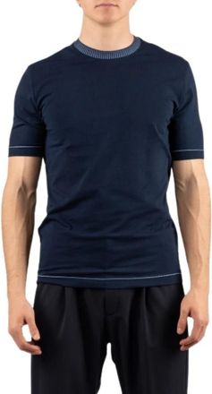 Ferrante 55U39105 T-Shirt - Heren - T-shirts - Blauw - 3XL - Tops