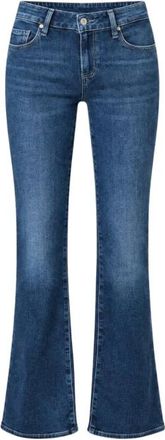 Paige High Rise Laurel Canyon Bootcut Jean - Dames - Bootcut Jeans - Blauw - W27 - Katoen - Jeans