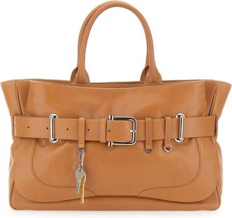Osoi Tote Brocle - Dames - Shoppers - Bruin - ONE Size - Leer - Tassen