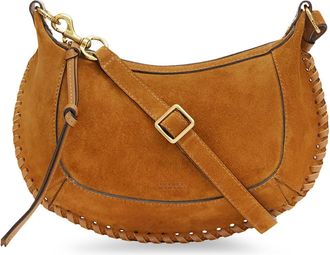Isabel Marant Oskan Moon Suede Crossbody Bag