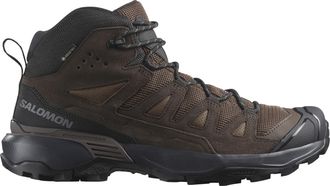 Salomon Mens Walking Boots X Ultra 360 LTR Gore Tex Waterproof Mid Lace Up brown - Size UK 10.5