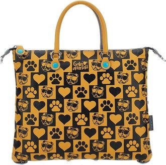 Gabs Animal Lover Gele Jeans Tas - Dames - Shoppers - Veelkleurig - ONE Size - Katoen - Tassen