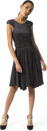 Byblos Elegante Jurk voor Vrouwen - Dames - Korte kleedjes - Grijs - S - Kleedjes
