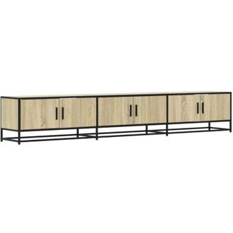 vidaXL Mueble Para Tv Madera De Ingenier&iacute;a Roble Sonoma 240x35x41 Cm Vidaxl