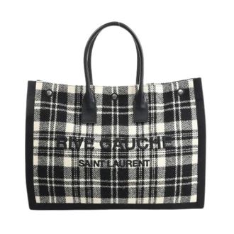 Saint Laurent Pre-owned Tote Bags, female, Black, Size: ONE SIZE Pre-owned Rive Gauche Tote Bag