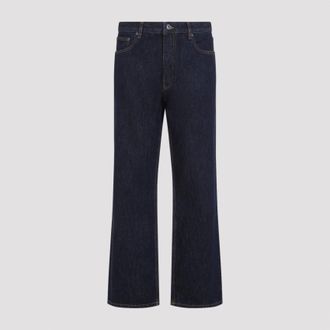 Off-white Jeans rilassanti slim mezza freccia bianco sporco
