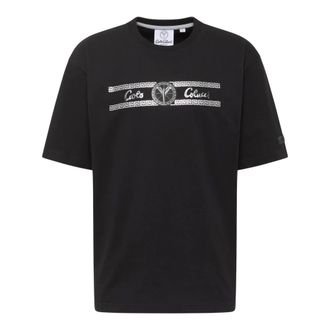 Carlo Colucci Carlo Colucci, T-Shirts, male, Black, Size: M Oversize T-Shirt
